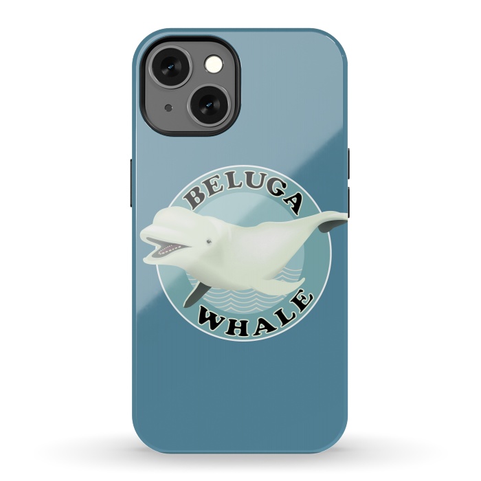 iPhone 13 StrongFit Beluga Whale by Mangulica