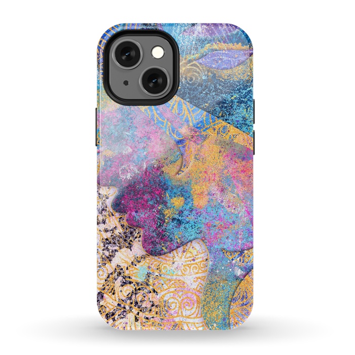 iPhone 13 mini StrongFit Abstract Painting VIII by Art Design Works