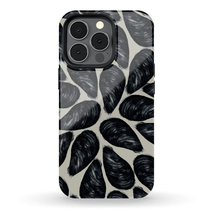 iPhone 13 pro StrongFit Mussels by Raisa Loren