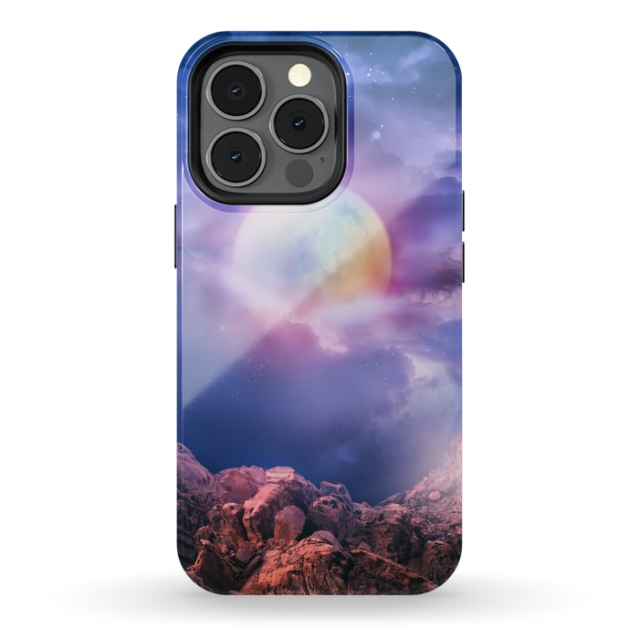 iPhone 13 pro StrongFit Magic Moon Night by Art Design Works