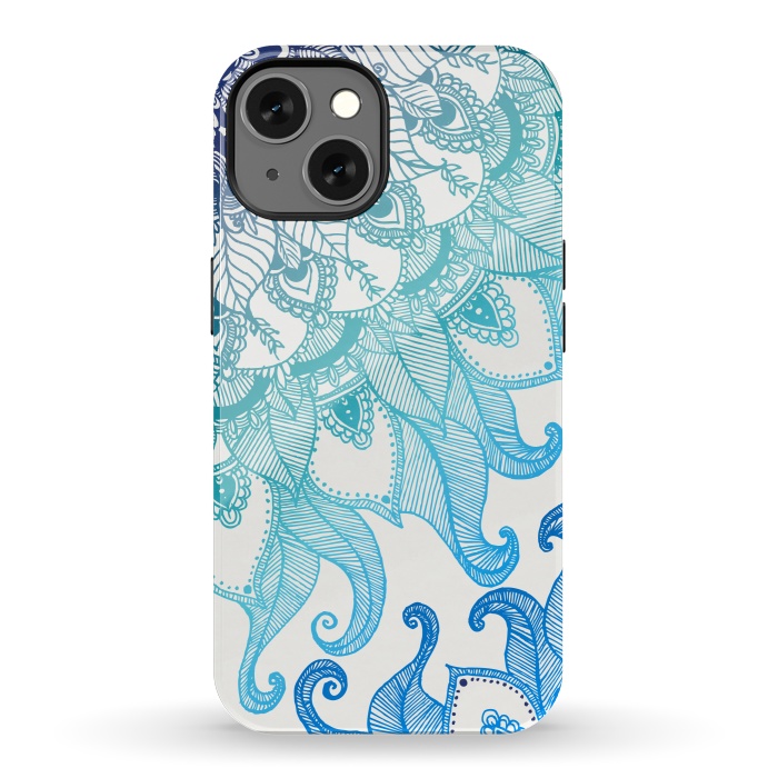 iPhone 13 StrongFit Mermaid Mandala by Rose Halsey