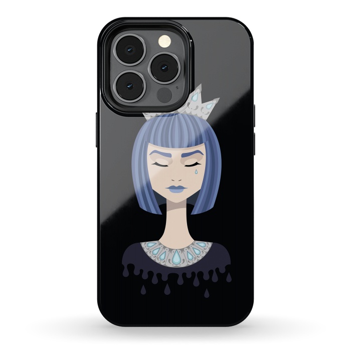 iPhone 13 pro StrongFit Queen of sorrow by Laura Nagel