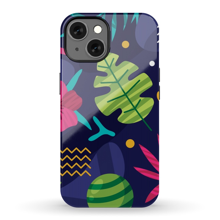 iPhone 13 StrongFit TROPICAL SUMMER PATTERN by MALLIKA