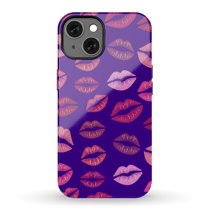 iPhone 13 StrongFit Kisses To Color by ArtsCase
