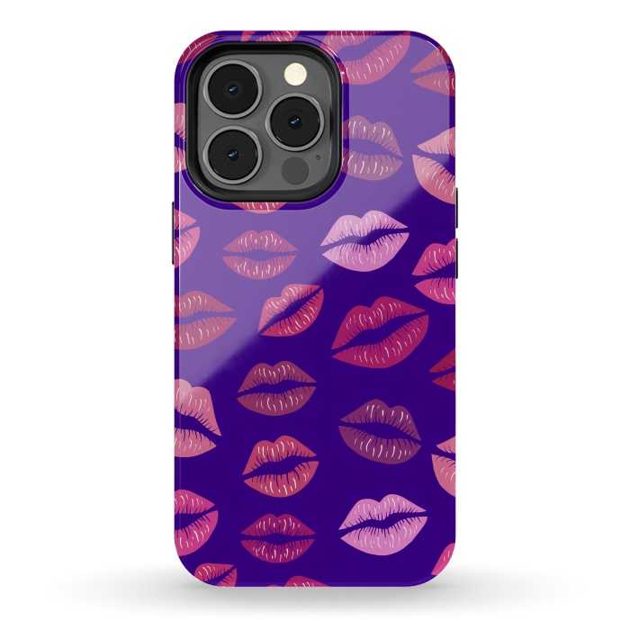 iPhone 13 pro StrongFit Kisses To Color by ArtsCase