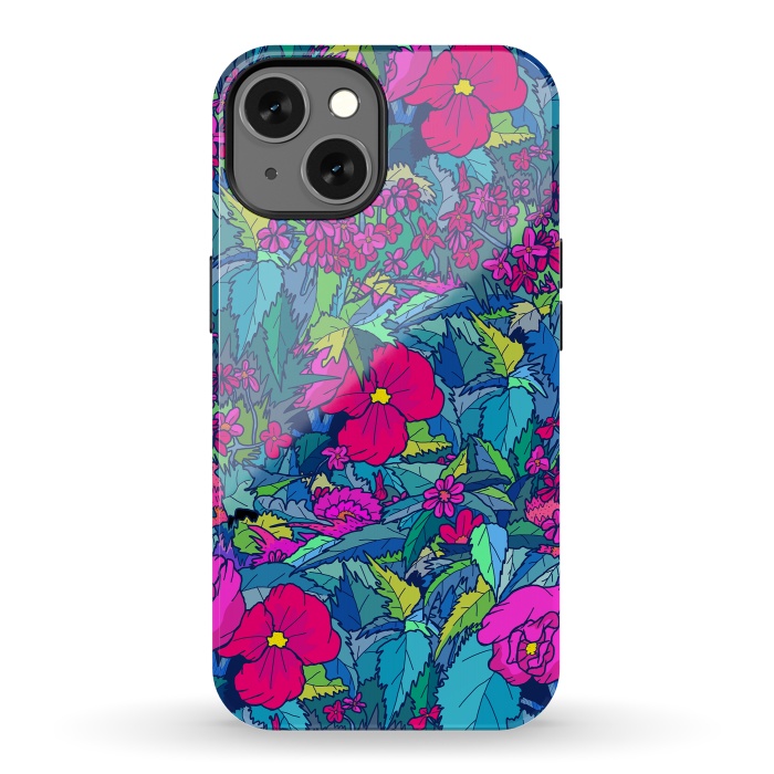 iPhone 13 StrongFit Summer flowers by Steve Wade (Swade)