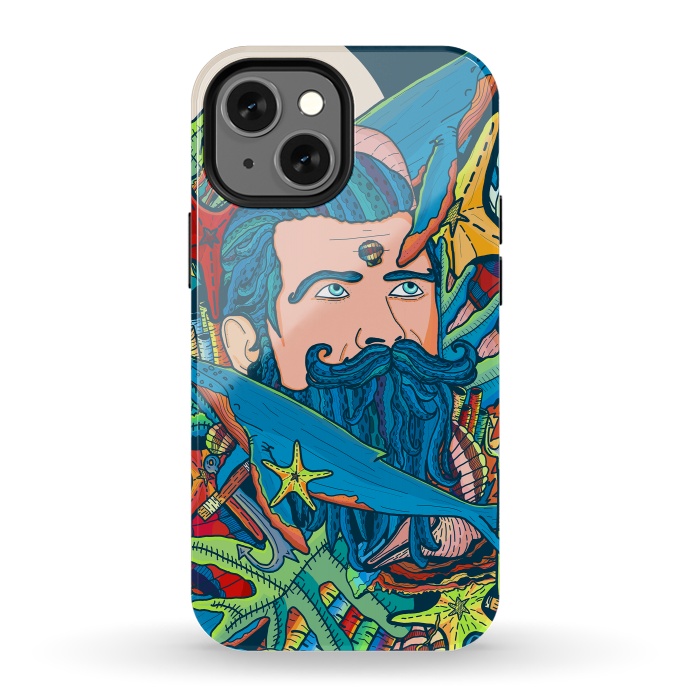 iPhone 13 mini StrongFit The king of the sea by Steve Wade (Swade)