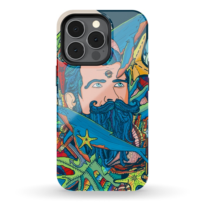 iPhone 13 pro StrongFit The king of the sea by Steve Wade (Swade)