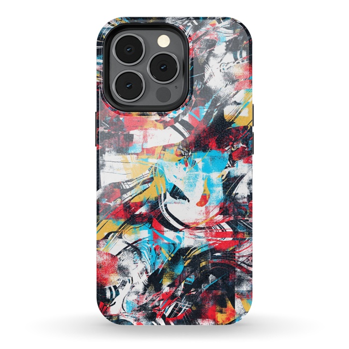 iPhone 13 pro StrongFit Abstract Flow II by Art Design Works