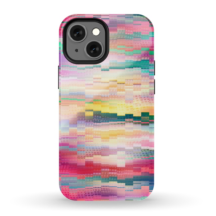iPhone 13 mini StrongFit Abstract Vivid Pattern by Art Design Works