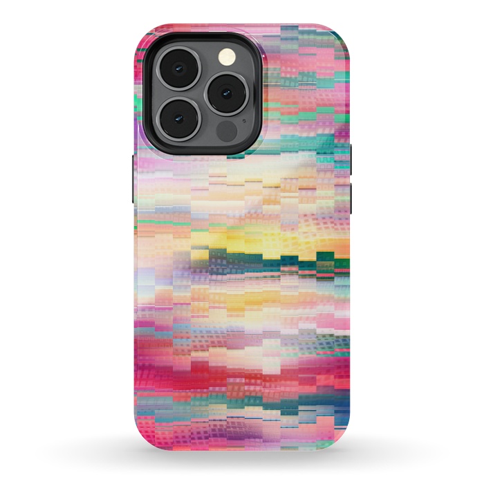 iPhone 13 pro StrongFit Abstract Vivid Pattern by Art Design Works