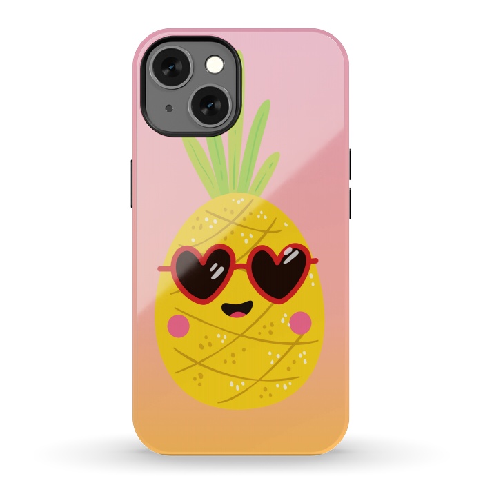 iPhone 13 StrongFit COOL PINEAPPLE by MALLIKA
