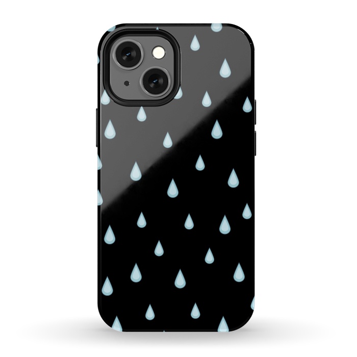 iPhone 13 mini StrongFit Rain by Laura Nagel