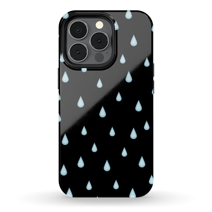 iPhone 13 pro StrongFit Rain by Laura Nagel