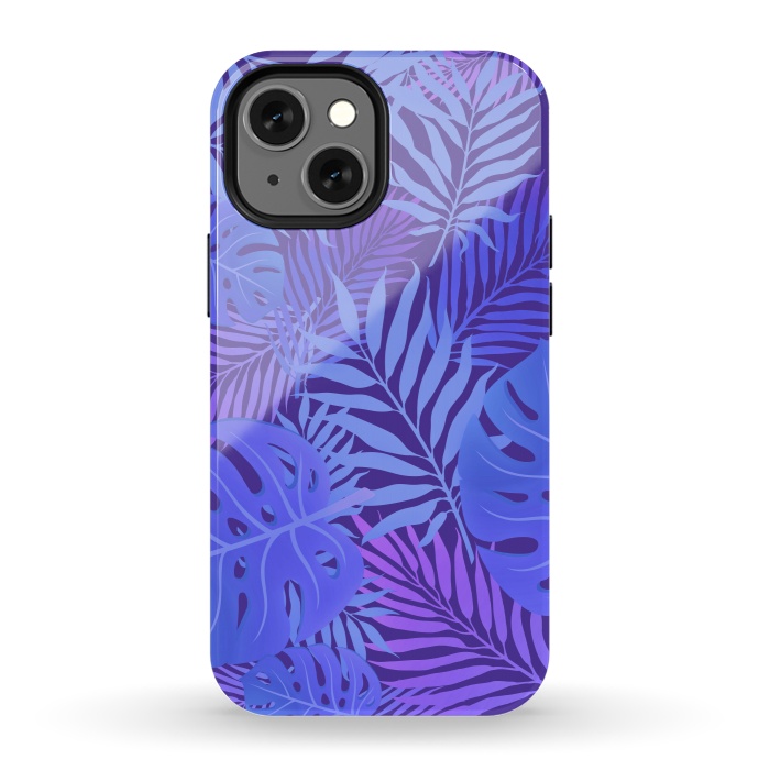 iPhone 13 mini StrongFit Palm Trees in Summer by ArtsCase