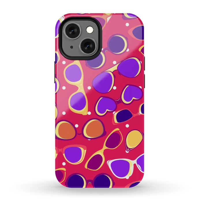iPhone 13 mini StrongFit Summers In Warm Colors by ArtsCase
