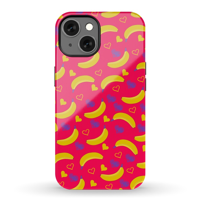 iPhone 13 StrongFit Pop Art Style Bananas by ArtsCase
