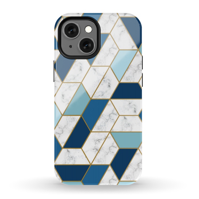 iPhone 13 mini StrongFit Ocean Marble 051 by ArtsCase