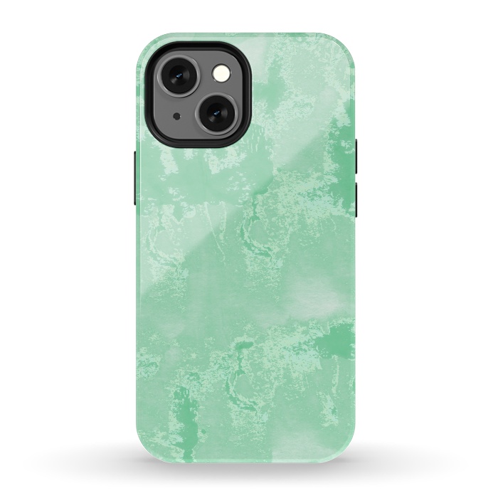 iPhone 13 mini StrongFit Sea Green Summer by Uma Prabhakar Gokhale
