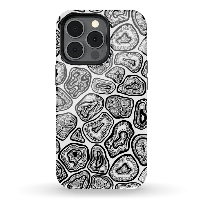 iPhone 13 pro StrongFit Agate slices by Katerina Kirilova