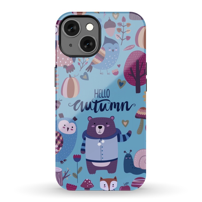 iPhone 13 StrongFit Autumn In Cold Colors by ArtsCase