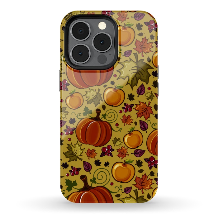 iPhone 13 pro StrongFit Pumpkin, Autumn Rich Pumpkin by ArtsCase