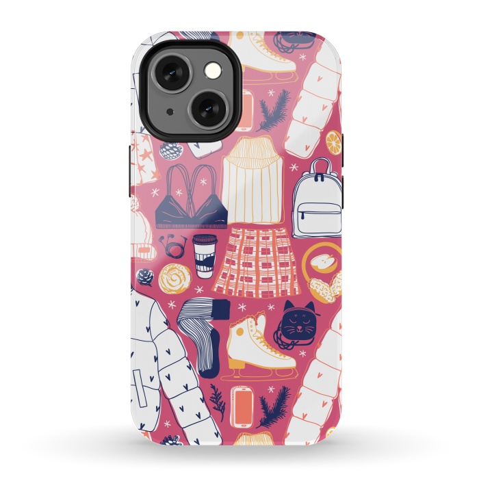 iPhone 13 mini StrongFit In Winter And Fashionable by ArtsCase