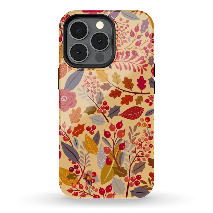 iPhone 13 pro StrongFit Flowers With Its Autumn Touch by ArtsCase