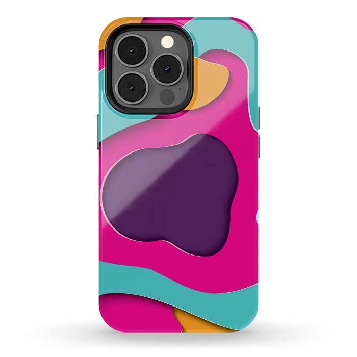 iPhone 13 pro StrongFit Paper Cutout 022 by Jelena Obradovic