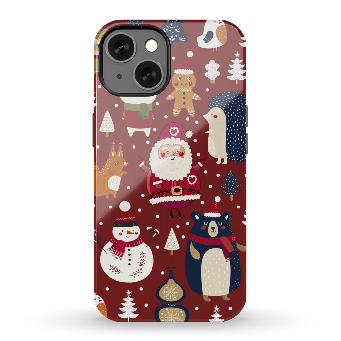 iPhone 13 StrongFit Christmas Characters by ArtsCase