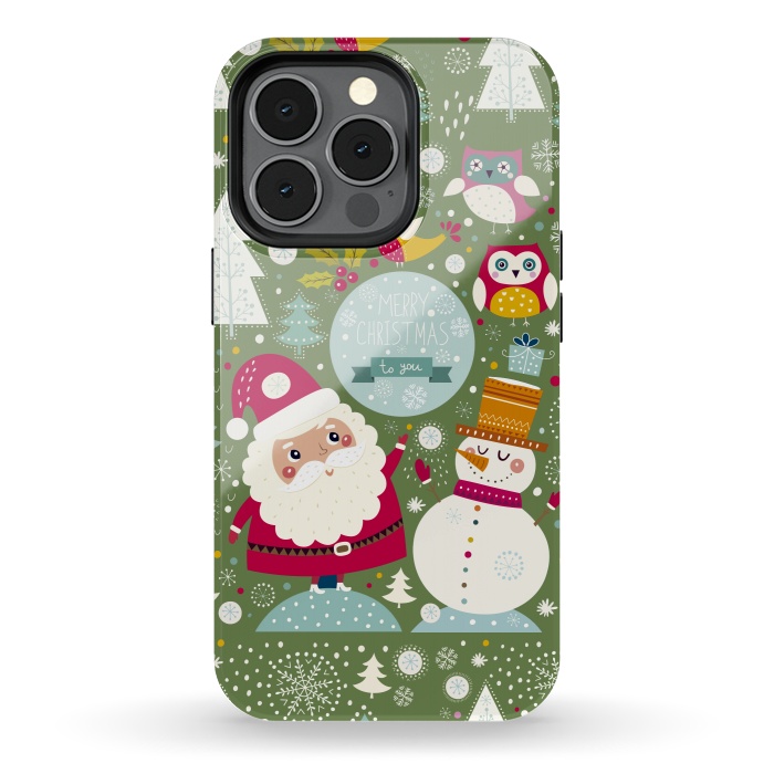iPhone 13 pro StrongFit Wonderful Christmas by ArtsCase