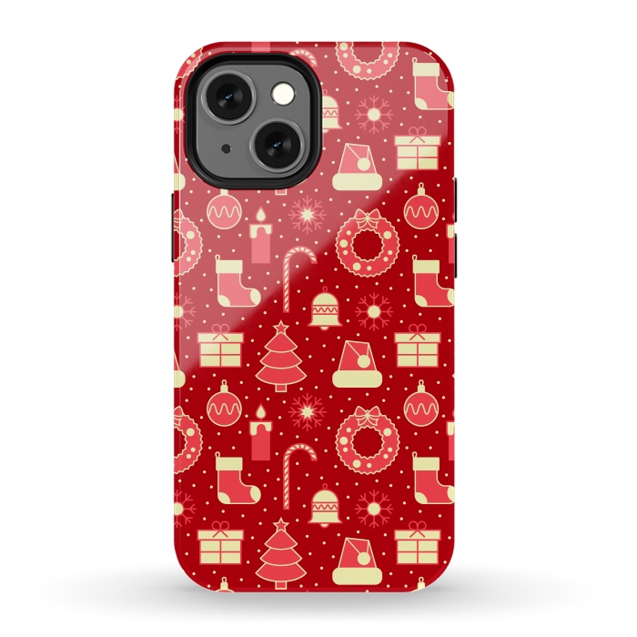 iPhone 13 mini StrongFit Favorite Red At Christmas by ArtsCase