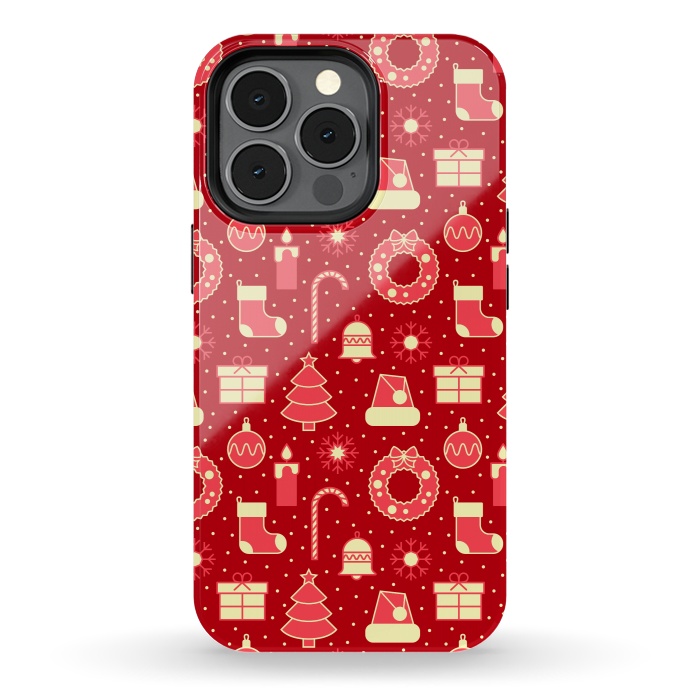 iPhone 13 pro StrongFit Favorite Red At Christmas by ArtsCase