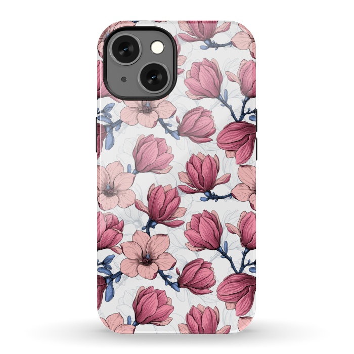 iPhone 13 StrongFit Magnolia garden by Katerina Kirilova