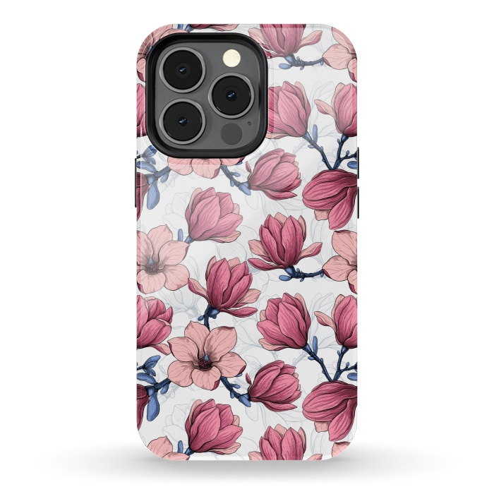 iPhone 13 pro StrongFit Magnolia garden by Katerina Kirilova