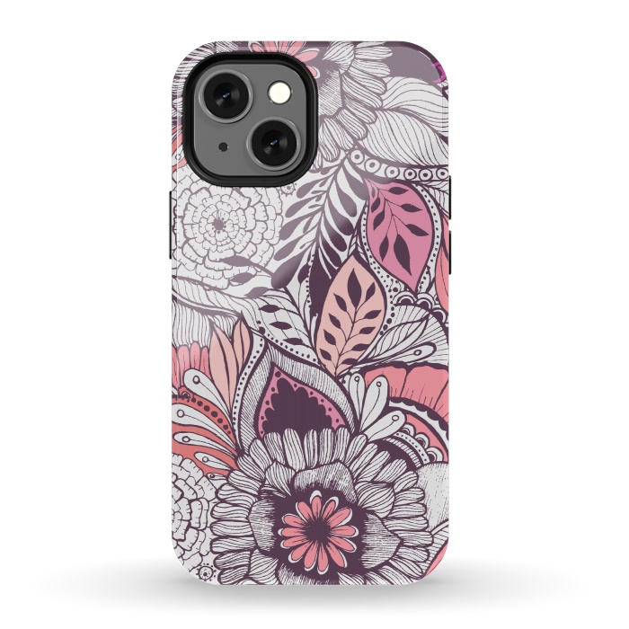iPhone 13 mini StrongFit WildFlorals  by Rose Halsey