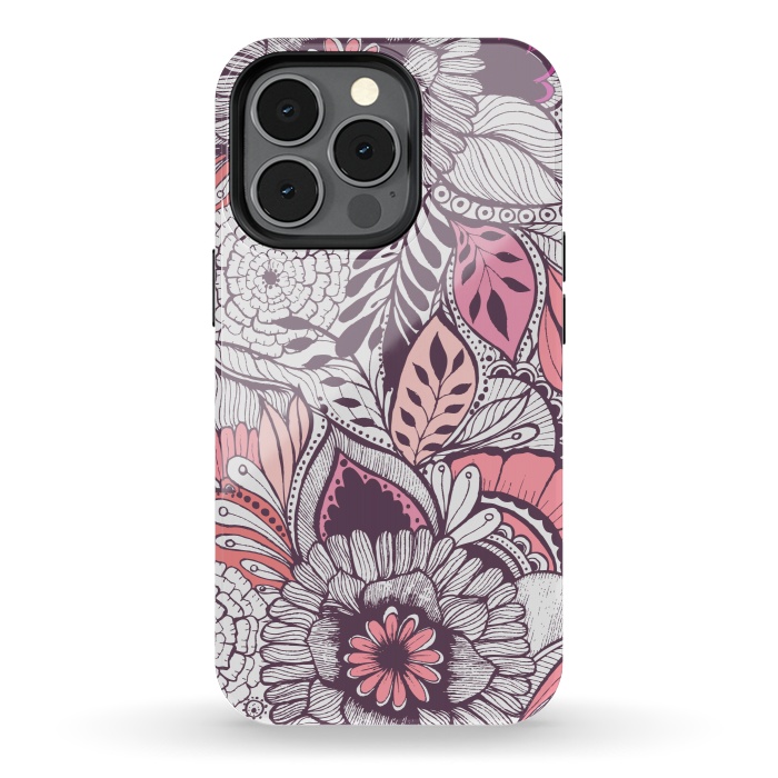 iPhone 13 pro StrongFit WildFlorals  by Rose Halsey
