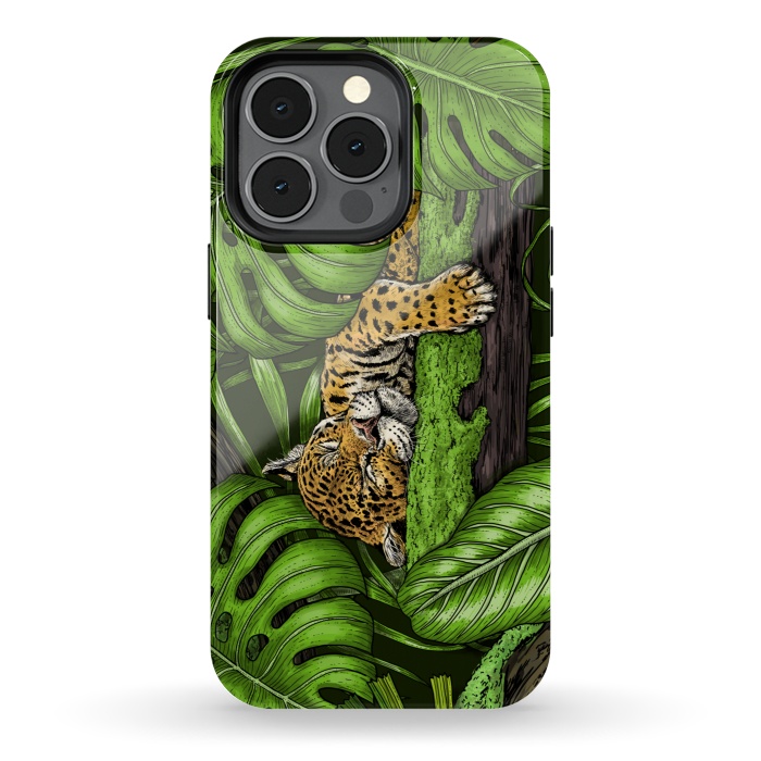 iPhone 13 pro StrongFit Jaguar 2 by Katerina Kirilova