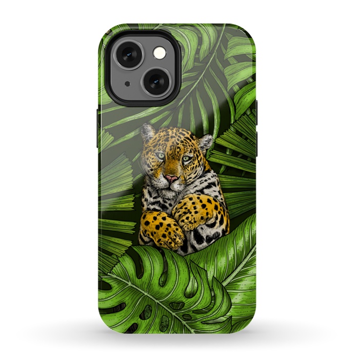 iPhone 13 mini StrongFit Jaguar 3 by Katerina Kirilova