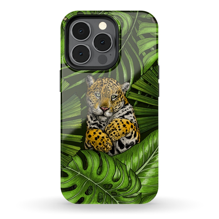 iPhone 13 pro StrongFit Jaguar 3 by Katerina Kirilova