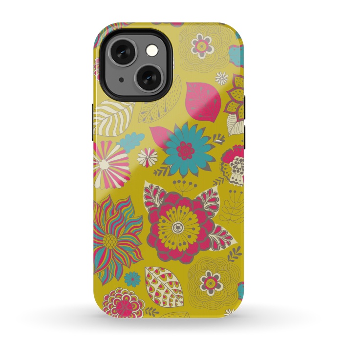 iPhone 13 mini StrongFit country flowers for summer by ArtsCase