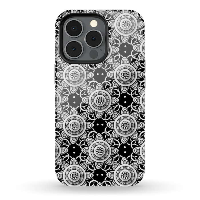 iPhone 13 pro StrongFit Lace Flowers by Shelly Bremmer