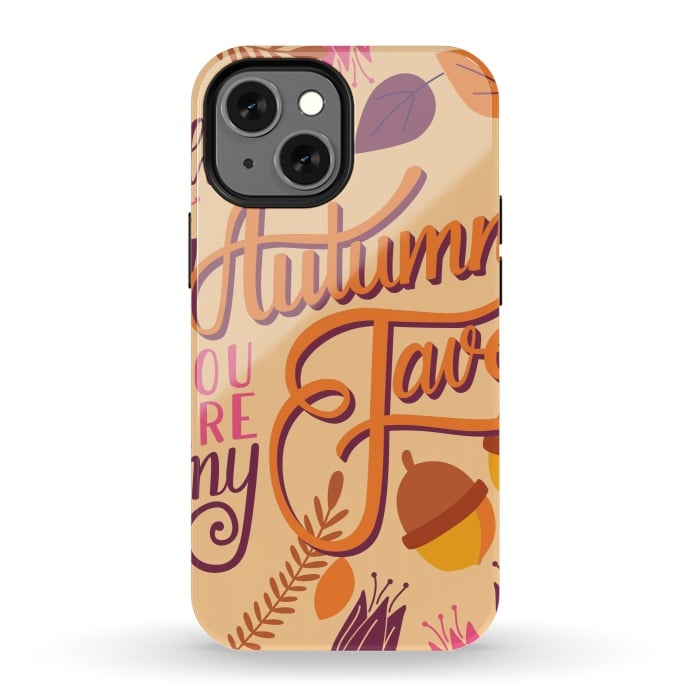 iPhone 13 mini StrongFit Autumn, you are my fave 001 by Jelena Obradovic