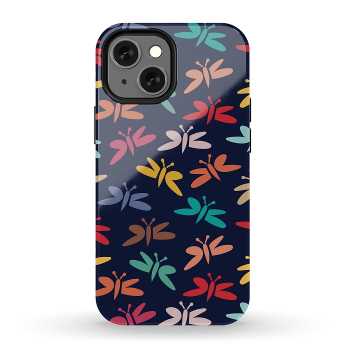 iPhone 13 mini StrongFit Butterflies by Majoih
