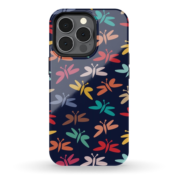 iPhone 13 pro StrongFit Butterflies by Majoih