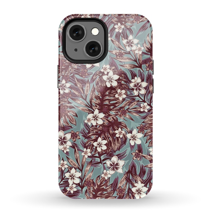 iPhone 13 mini StrongFit Tropical design by Jms