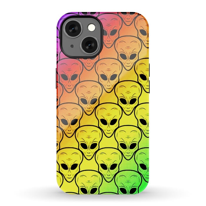 iPhone 13 StrongFit aliens by haroulita