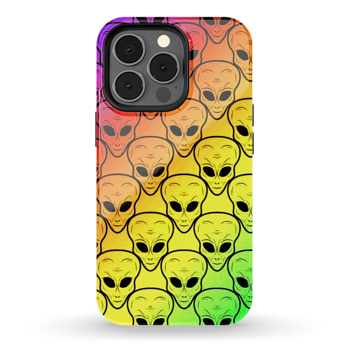 iPhone 13 pro StrongFit aliens by haroulita