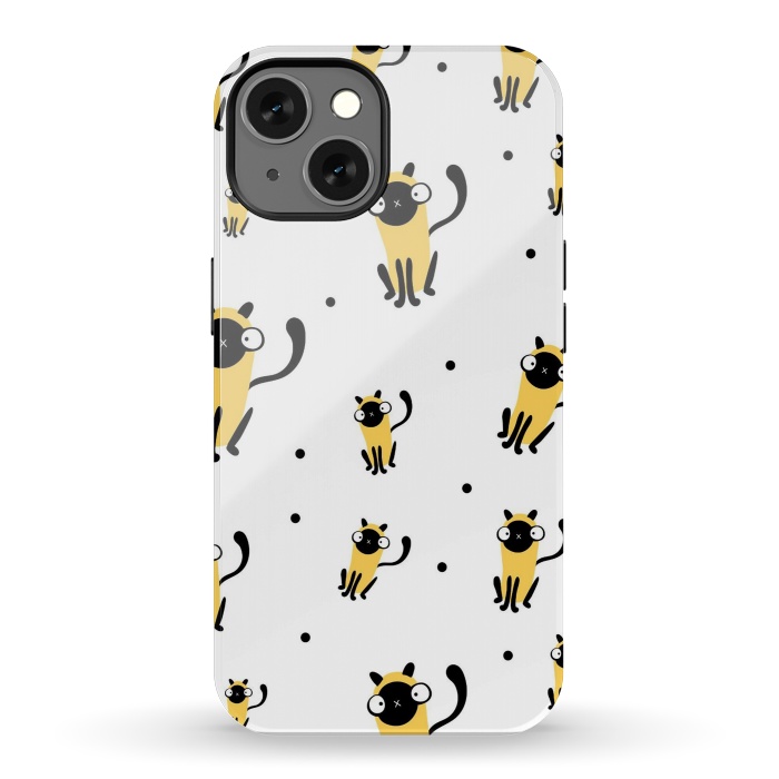 iPhone 13 StrongFit cool cats by haroulita