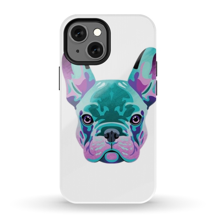 iPhone 13 mini StrongFit french bulldog by haroulita